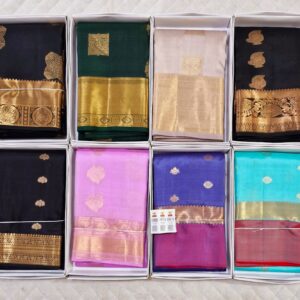 Kanchipuram Style Soft Silk Sarees